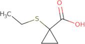 1-(Ethylsulfanyl)cyclopropane-1-carboxylic acid