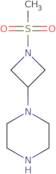 1-(1-Methanesulfonylazetidin-3-yl)piperazine