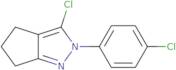 3-Chloro-2-(4-chlorophenyl)-2H,4H,5H,6H-cyclopenta[C]pyrazole