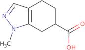 1-Methyl-4,5,6,7-tetrahydro-1H-indazole-6-carboxylic acid