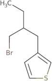 3-[2-(Bromomethyl)butyl]thiophene