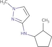 1-Methyl-N-(2-methylcyclopentyl)pyrazol-3-amine