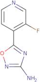 5-(3-Fluoropyridin-4-yl)-1,2,4-oxadiazol-3-amine