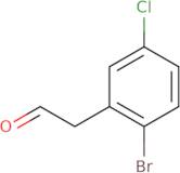 2-(2-Bromo-5-chlorophenyl)acetaldehyde