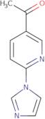 1-[6-(1H-Imidazol-1-yl)pyridin-3-yl]ethan-1-one