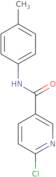 6-Chloro-N-(4-methylphenyl)pyridine-3-carboxamide