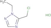 5-(Chloromethyl)-1-ethyl-1H-1,2,4-triazole hydrochloride