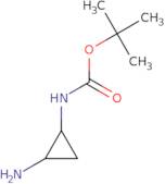 rac-tert-Butyl N-[(1R,2R)-2-aminocyclopropyl]carbamate