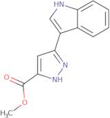 Methyl 3-(1H-indol-3-yl)-1H-pyrazole-5-carboxylate