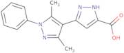 3',5'-Dimethyl-1'-phenyl-1H,1'H-3,4'-bipyrazole-5-carboxylic acid