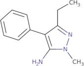 3-Ethyl-1-methyl-4-phenyl-1H-pyrazol-5-amine