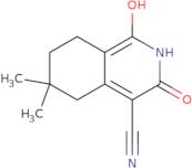 4-cyano-1,3-dihydroxy-6,6-dimethyl-5,6,7,8-tetrahydroisoquinoline