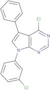 4-Chloro-7-(3-chlorophenyl)-5-phenyl-7H-pyrrolo[2,3-d]pyrimidine