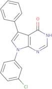 7-(3-Chlorophenyl)-5-phenyl-7H-pyrrolo[2,3-d]pyrimidin-4-ol