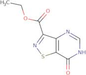 7-Oxo-6,7-dihydro-isothiazolo[4,5-d]pyrimidine-3-carboxylic acid ethyl ester