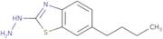 6-Butyl-2-hydrazino-1,3-benzothiazole