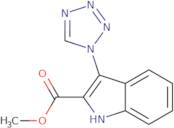 3-Tetrazol-1-yl-1H-indole-2-carboxylic acid methyl ester