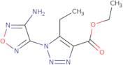 1-(4-Amino-furazan-3-yl)-5-ethyl-1H-[1,2,3]triazole-4-carboxylic acid ethyl ester