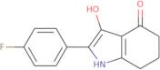 2-(4-Fluoro-phenyl)-3-hydroxy-1,5,6,7-tetrahydro-indol-4-one