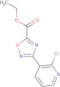 3-(2-Chloro-pyridin-3-yl)-[1,2,4]oxadiazole-5-carboxylic acid ethyl ester
