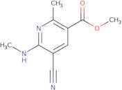 5-Cyano-2-methyl-6-methylamino-nicotinic acid methyl ester