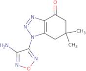 1-(4-Amino-furazan-3-yl)-6,6-dimethyl-1,5,6,7-tetrahydro-benzotriazol-4-one