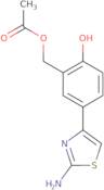 Acetic acid 5-(2-amino-thiazol-4-yl)-2-hydroxy-benzyl ester