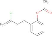 4-(2-Acetoxyphenyl)-2-chloro-1-butene