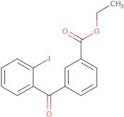 3-Ethoxycarbonyl-2'-iodobenzophenone