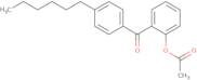 2-Acetoxy-4'-hexylbenzophenone