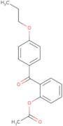 2-Acetoxy-4'-propoxybenzophenone