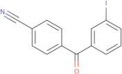 4-Cyano-3'-iodobenzophenone