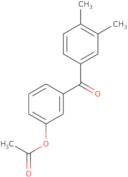 3-Acetoxy-3',4'-dimethylbenzophenone