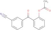 2-Acetoxy-3'-cyanobenzophenone