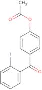 4-Acetoxy-2'-iodobenzophenone