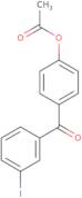 4-Acetoxy-3'-iodobenzophenone