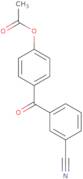 4-Acetoxy-3'-cyanobenzophenone