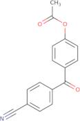 4-Acetoxy-4'-cyanobenzophenone