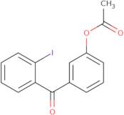 3-Acetoxy-2'-iodobenzophenone