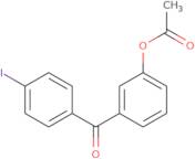 3-Acetoxy-4'-iodobenzophenone