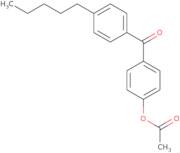 4-Acetoxy-4'-pentylbenzophenone