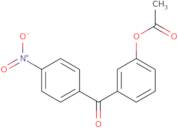 3-Acetoxy-4'-nitrobenzophenone