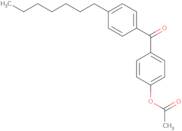 4-Acetoxy-4'-heptylbenzophenone