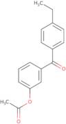 3-Acetoxy-4'-ethylbenzophenone