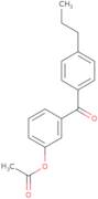 3-Acetoxy-4'-propylbenzophenone