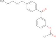 3-Acetoxy-4'-pentylbenzophenone