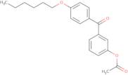 3-Acetoxy-4'-hexyloxybenzophenone