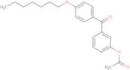 3-Acetoxy-4'-heptyloxybenzophenone