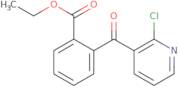 2-Chloro-3-(2-ethoxycarbonylbenzoyl)pyridine