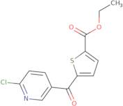 2-Chloro-5-(5-ethoxycarbonyl-2-thenoyl)pyridine